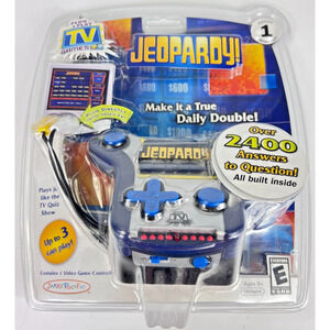 1486 Jeopardy Electronic TV Game Plug & Play Quiz Game New FACTORY SEALED13